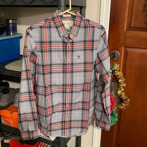 Men’s Penguin Long Sleeve Button Up Shirt